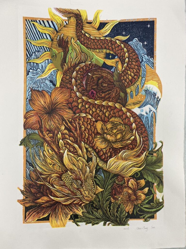 Sun Jia-Tong  Auspicious Dragon Welcoming Spring
