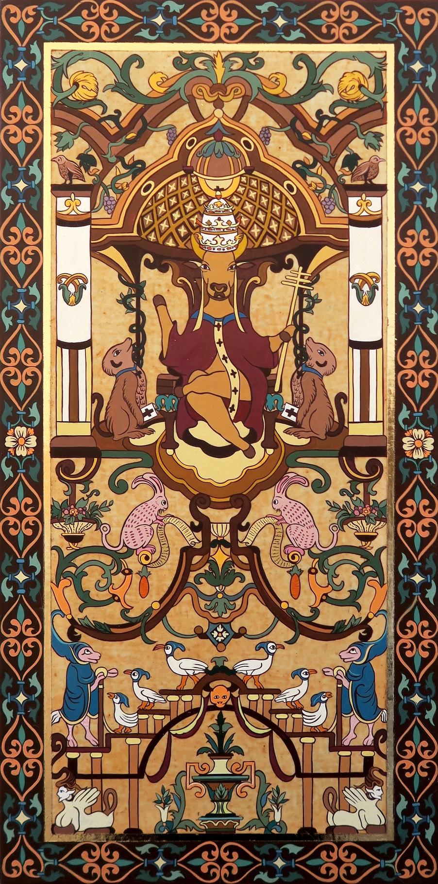 SU,WEN-TING Tarot Card Series – The Hierophant Card