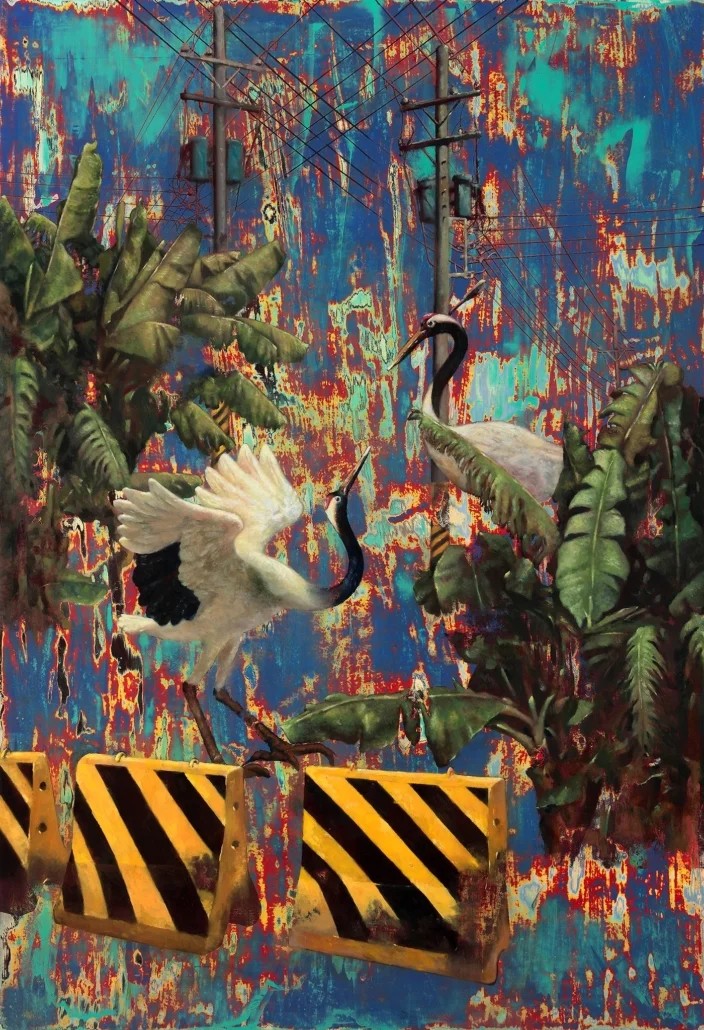 JHONG,LUN-HUA作品 The Revelation: Idle Clouds and Wild Cranes (I)
